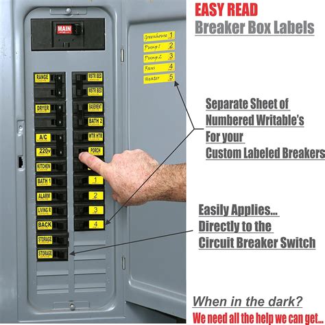 electrical breaker box labels|electrical breaker box labeling chart.